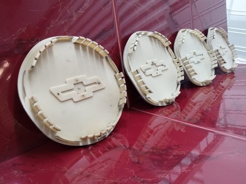 1995-1999 Chevy Monte Carlo Lumina Set Of (4) Wheel Center Caps OEM # 10211483 - Picture 15 of 24