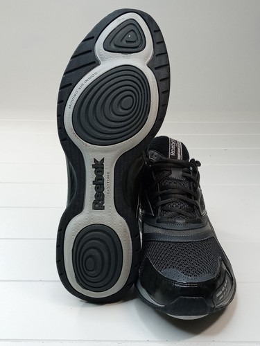 Reebok 2-1J9646 EasyTone Smooth Fit Running Walking Men Black Gray Sneaker Sz 12 - Picture 12 of 21