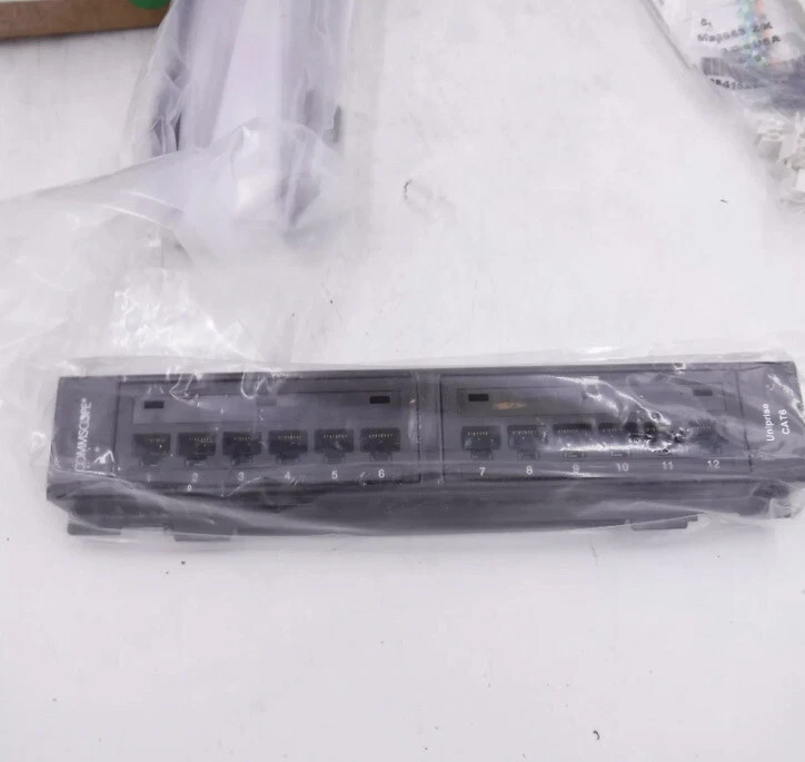 Commscope UNP610-WM-12P Panel Cat6 12 Port Wall Mount - Image 2 of 2