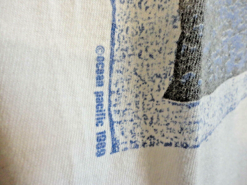 OCEAN PACIFIC OP 1980s White SURFICIDAL Surf Skate T-shirt XS 80s Party Outfit - Picture 5 of 9