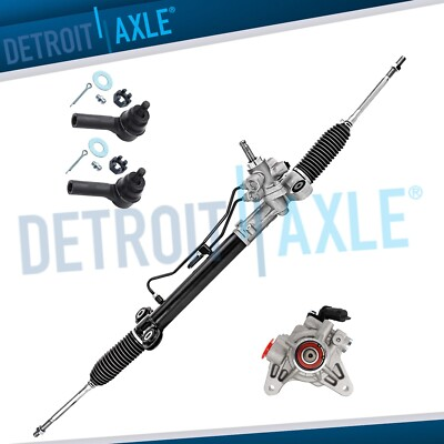 #ad #ad Complete Power Steering Pump Rack and Pinion Tie Rods for 2007 2011 Honda CR V $354.08