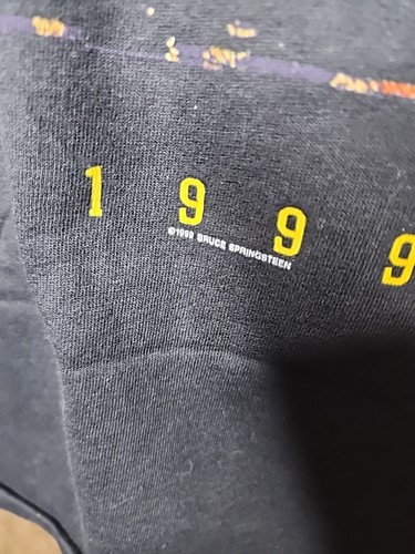 Rare! Vintage 1999 Bruce Springsteen Concert Band Tour T-Shirt XL Single Stitch - Picture 6 of 9