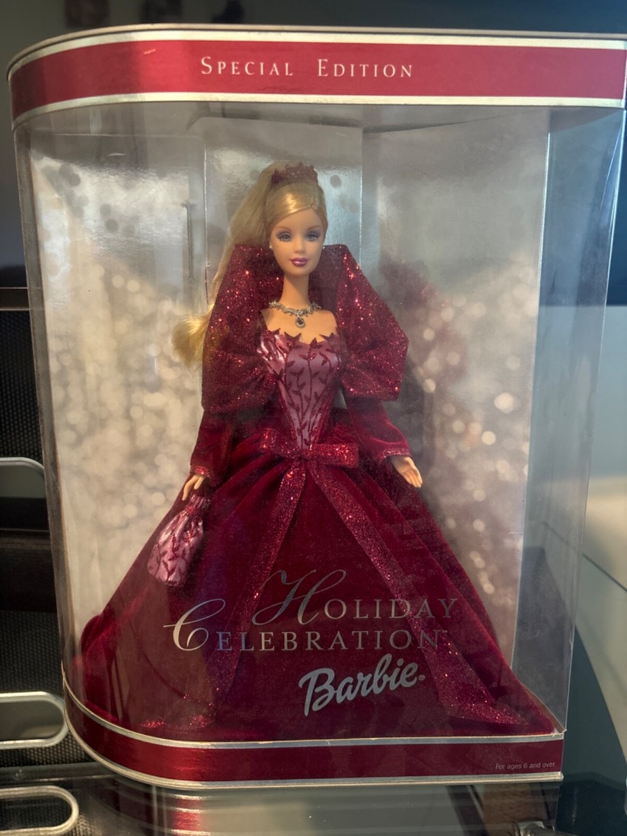 Holiday Celebration Barbie Doll (2002) | eBay