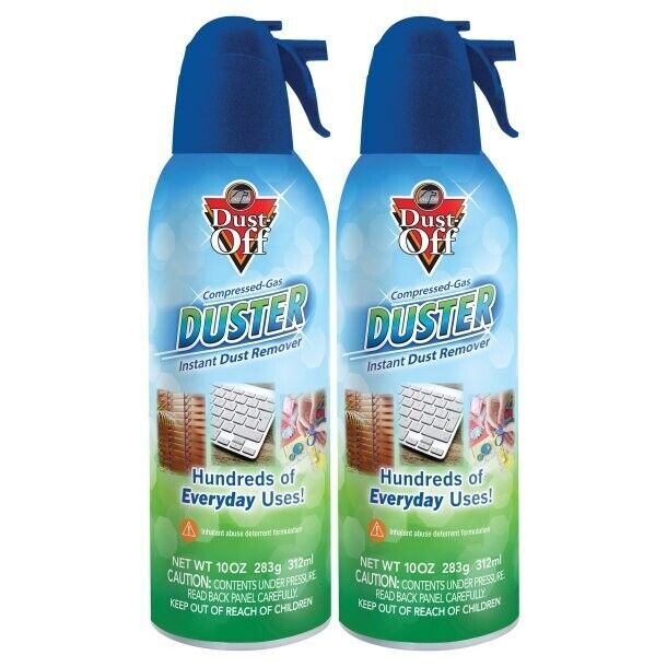 PE Dust-Off Compressed Gas Duster 2 Pack