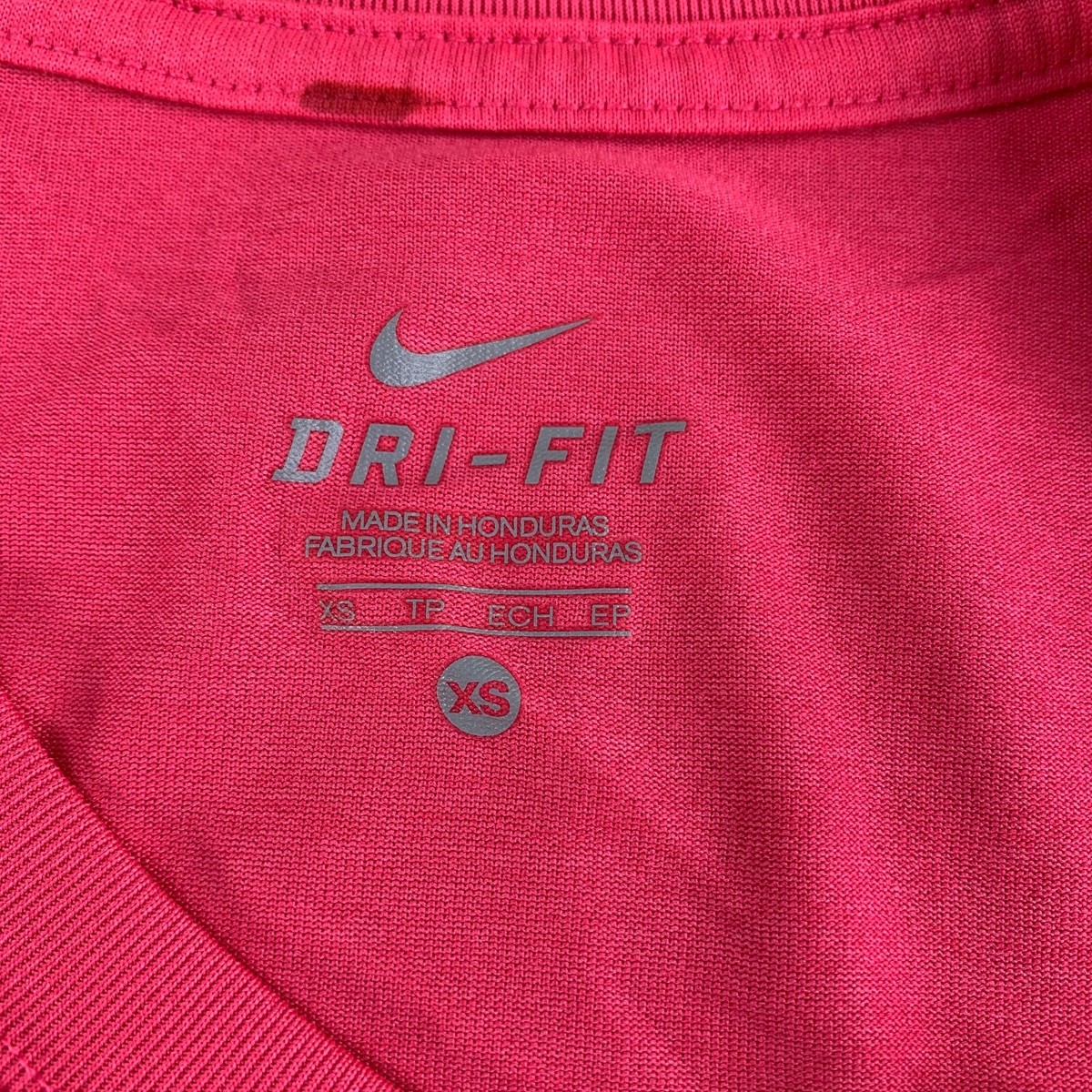 Hot pink top dri fit shirts