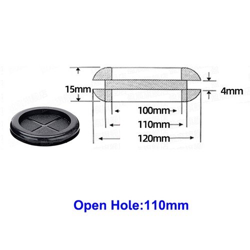 16 - 130mm Blanking Rubber Grommets Closed Blind Plugs Closed Bungs Wire Protect - Picture 30 of 32