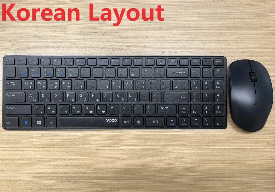 Rapoo 9300M Multi-mode Ultra-slim Wireless Keyboard and Mouse Combo - Image 2 of 4