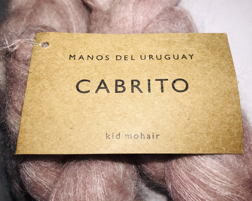 PRIMROSE 4 25g Skeins 920yd Manos Del Uruguay CABRITO Mohair Nyl xSoft HALO YARN - Picture 8 of 13