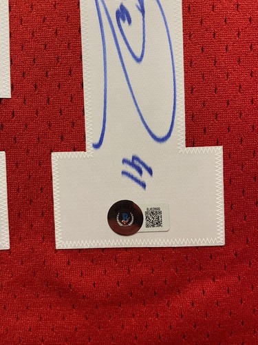 Dirk Nowitzki Mavericks Autographed Mitchell& Ness 2003 Swingman Jersey All Star - Picture 3 of 5