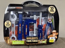Junior Tools 22 Piece Builders Tool Set With Tool Case Included New 