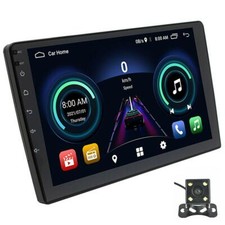 9in 2DIN Car Stereo Radio Android 10.1 GPS Wifi Touch Screen MP5 Player Camera  