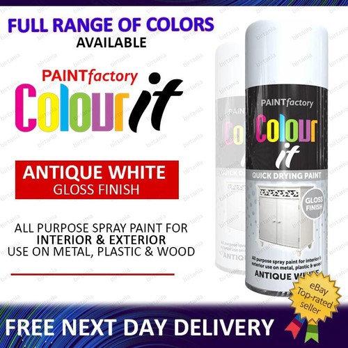 All Purpose Spray Paint Aerosol Auto Car Primer Matt Glos Wood Metal Plastic-B10 - Picture 23 of 176