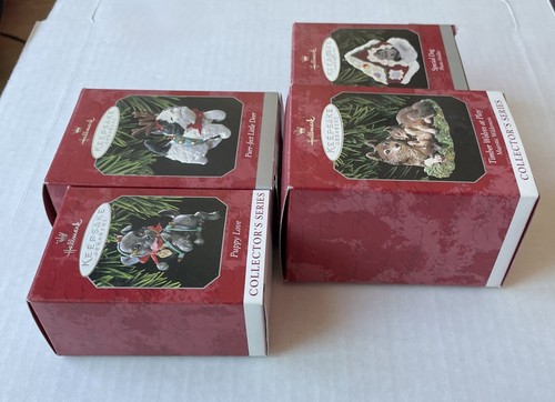 Hallmark Andenken Ornament 1998 Wölfe Hunde Sammler Serie 25 Jahre 4er Set - Bild 22 von 22