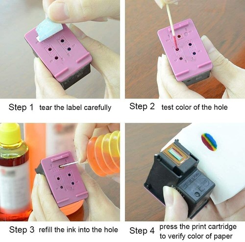 4x100ml PG-240 CL-241 Ink For Canon Pixma MG2120 MG3120 MG3122 MG3220 MG4120 - Picture 8 of 9