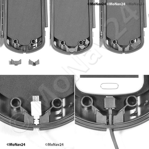 Samsung Galaxy S7 edge Hardcase wasserdicht Motorrad Halterung RAM Lenkerschelle - Bild 5 von 7
