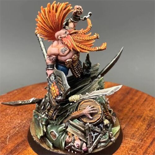 Gotrek Gurnisson Fyreslayers Warhammer Age of Sigmar Games Workshop dipinto - Foto 3 di 9
