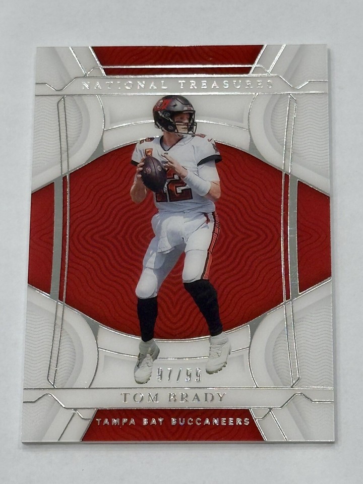 2021 Panini National Treasures Tom Brady #76 - 1 of 1
