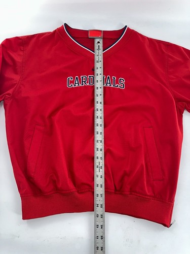 St. Louis Cardinals Nike Team V-Neck Pullover Youth XL Red Polyester YGI C5-5 - Picture 13 of 15