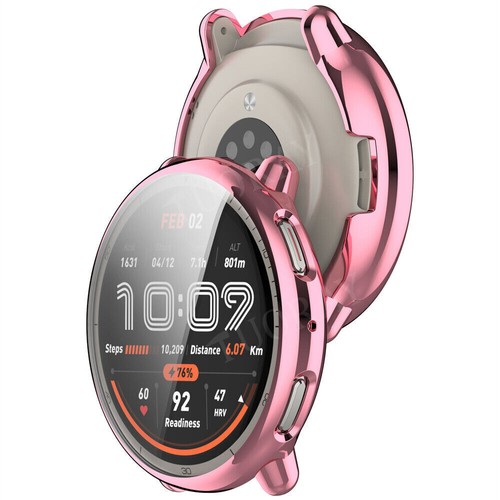 For Amazfit Active2 Case Smart Watch Protective Bumper PC/TPU Cover Screen Shell - Zdjęcie 80 z 126