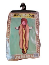 Rasta Imposta Hot Dog Infant Halloween Costume Baby Foodie 3-9 Months One Size