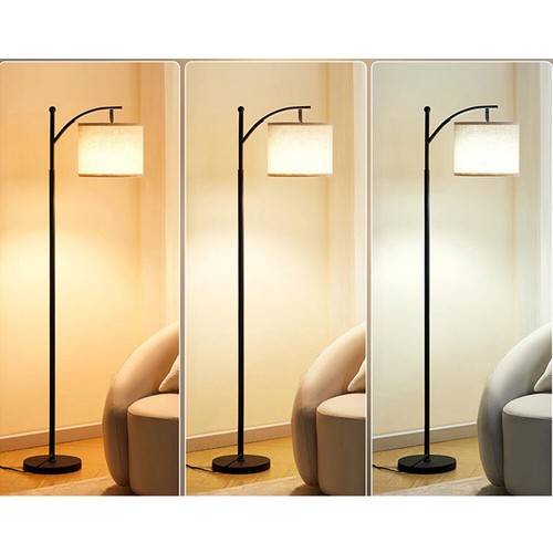 175cm LED Stehleuchte Stehlampe Dimmbar Standleuchte Wohnzimmer E27-Glühbirne - Bild 2 von 17