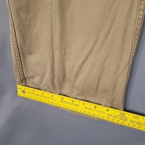 Aeropostale Men's Cargo Work Pants Mid Rise Regular Fit Straight Tan Size 34 - Picture 5 of 13