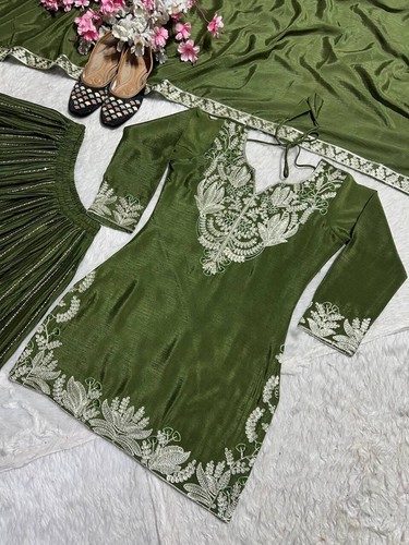 Designer Pakistani Salwar Kameez Ready To Wear Suits Indian Wedding Party Dress - Picture 17 of 54