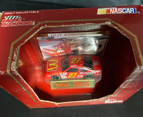 1993 RACING CHAMPIONS Premier Edition HUT STRICKLIN Mr. Pib Limited edition 1/64 - Picture 9 of 10