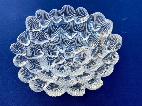 ROYAL COPENHAGEN Denmark Per Lutkin CRYSTAL Musling Mussel BOWL - Picture 2 of 5