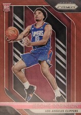 2018-19 Panini Prizm Basketball Base #194: Jerome Robinson Panini Prizm Ruby c