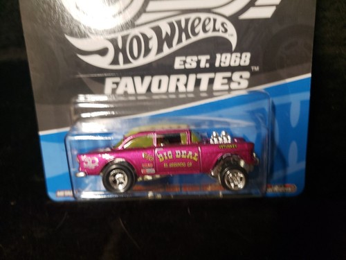 Real Riders 2017 - 55 Chevy Bel Air Gasser - Hot Wheels 1:64 #HW5055 - Imagen 2 de 6