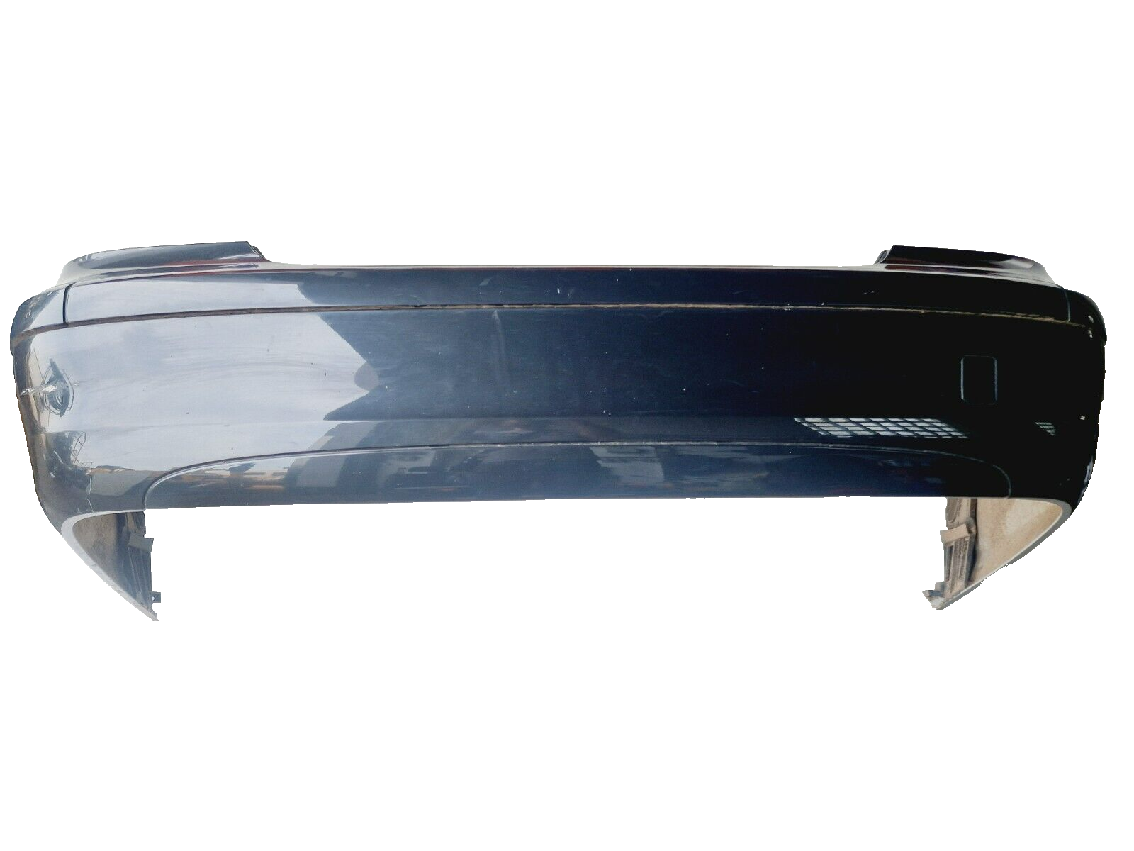 MERCEDES W211 Stoßstange hinten 744 Silber Kratzer 2118800883 