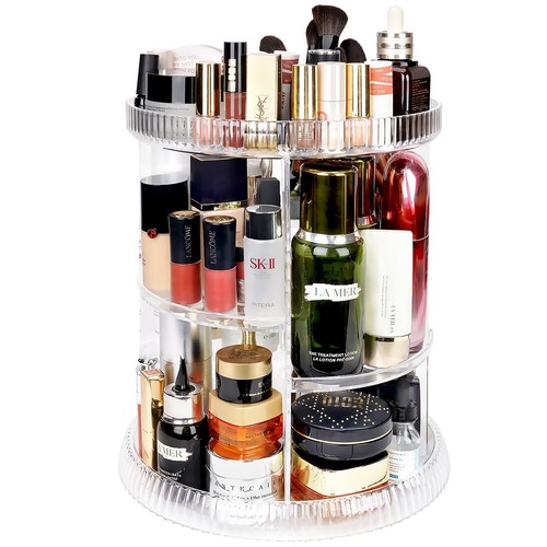 ANSHINE 360° Rotating Makeup Cosmetics Beauty Storage Supplies Display Case Rack - Picture 6 of 6