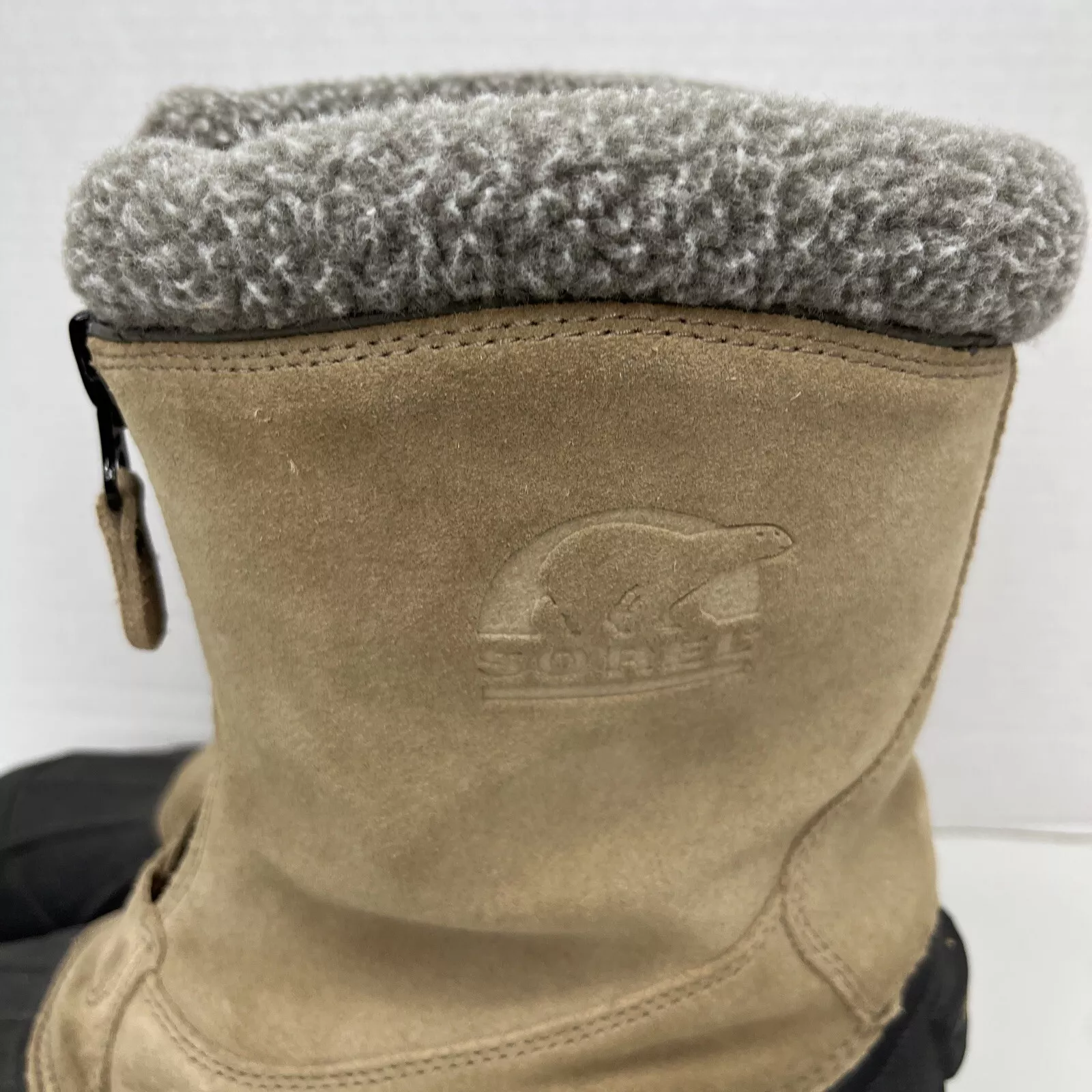 sorel ellesmere leather winter boots