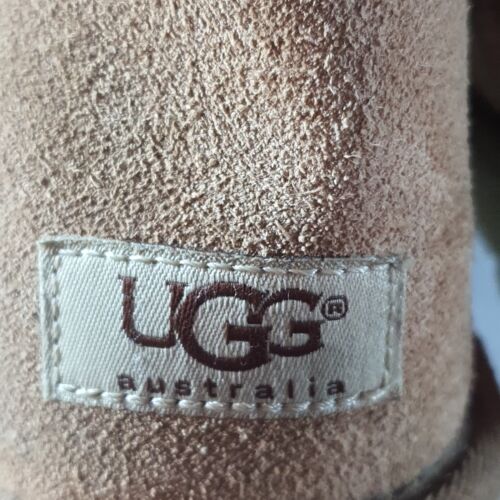 UGG Boots Men's Chestnut Classic Bailey Ankle boots Sheepskin Size UK 12 US 13 - Picture 3 of 24