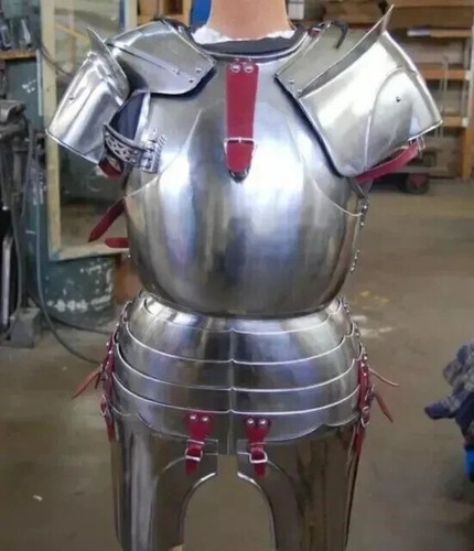 Medieval Knight Cuirass Armor Warrior Breastplate Steel Chest Plate LARP Armour - Picture 2 of 4