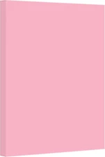 Pink Pastel Color Card Stock Paper, 67Lb Cover Medium Weight Cardstock, for Arts