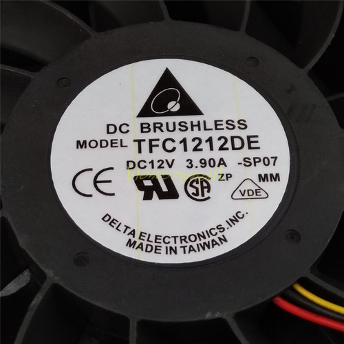 Delta 120mm 12cm TFC1212DE 190CFM 12038 Dc 12V Kühler Ventilatoren 1PC - Bild 2 von 4