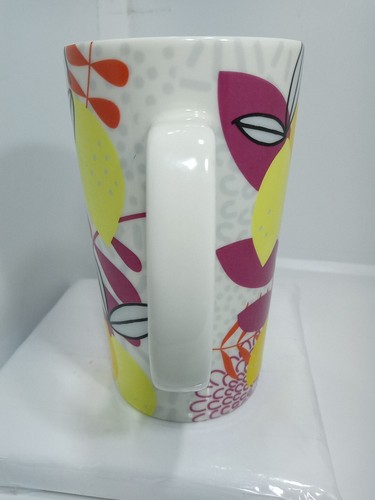STARBUCKS TROPICAL COFFEE MUG. TROPICAL LEMON MUG.STARBUCKS LEMON Deco Mug.B295 - Picture 7 of 13