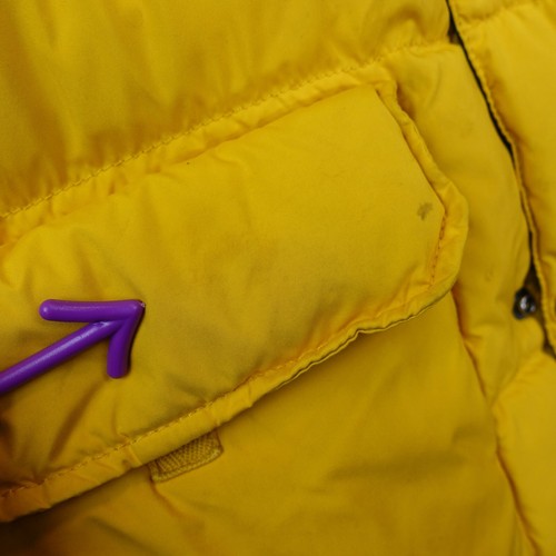 Polo Ralph Lauren Reversible Down Vest Boys Medium 10 12 Navy Yellow Pony R Logo - Picture 10 of 21