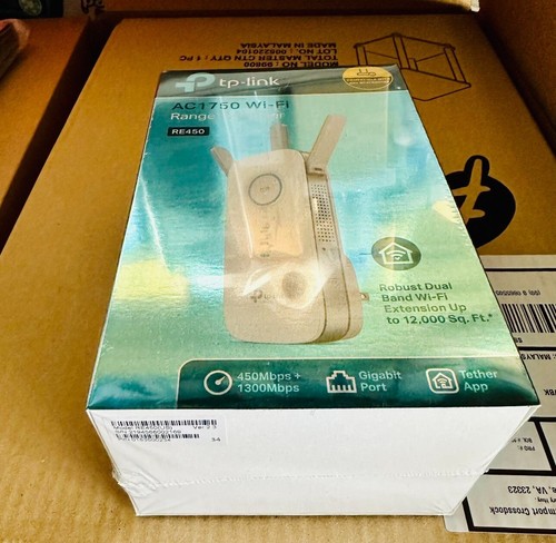 TP-LINK AC1750 Wi-Fi Dual Band Range Extender - RE450 new Sealed - Picture 5 of 7
