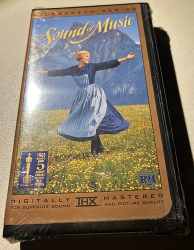 Sound of Music VHS sealed 1965 Widescreen Digital Mastered 5 Awards Best Picture - Picture 1 of 4