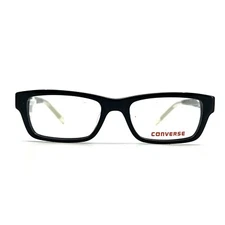 CONVERSE A079 Black Rectangular Kids Eyeglasses Frame 47-16-130 a2
