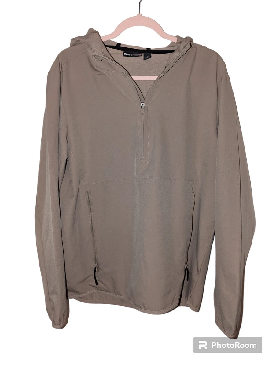 Swiss tech top rain jacket
