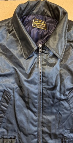 VINTAGE Timber King Mens Jacket Sz XL Green Outdoor Winter Coat Quilted - Picture 2 of 19