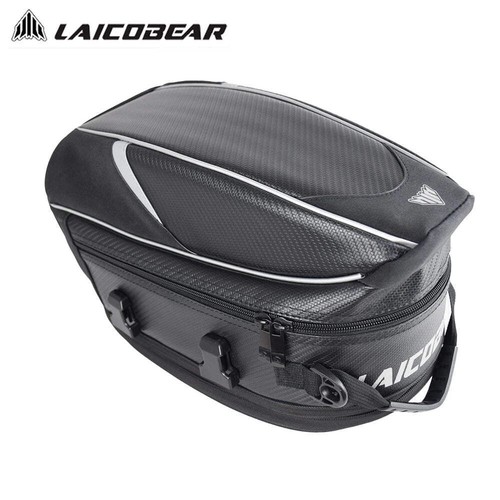 Motorcycle Back Seat Bag Waterproof Large Capacity Motorcycle Tail Bag Universal - Picture 7 of 8