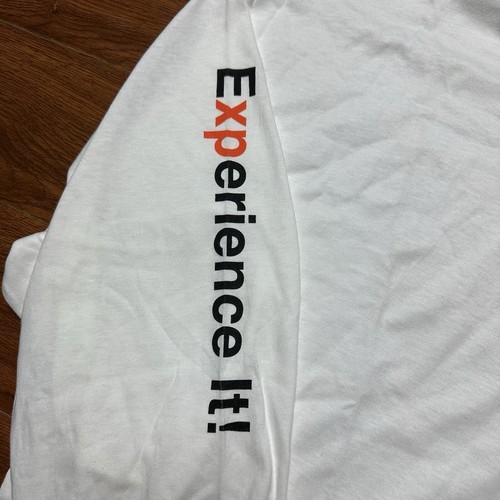 Vtg Microsoft Whistler XP Shirt XL Experience It! Promo Computer Tech Tee Y2K - Picture 7 of 11