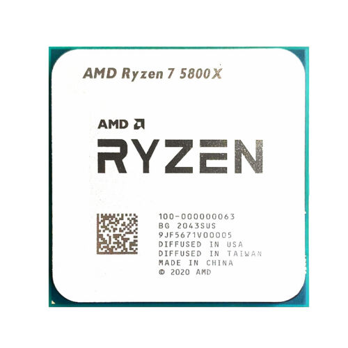 For AMD Ryzen 7 R7 5800X 3.8GHz 8-Core 16-Thread CPU Processor Socket AM4 New - Picture 2 of 7