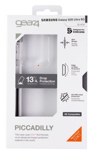 Gear4 Piccadilly Clear Case für Samsung Galaxy S 6,9" Slim Tough D3O Mate - Bild 2 von 2