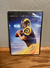 American Underdog (DVD, 2021) - No One Wins Alone Kurt Warner Story - Brand New